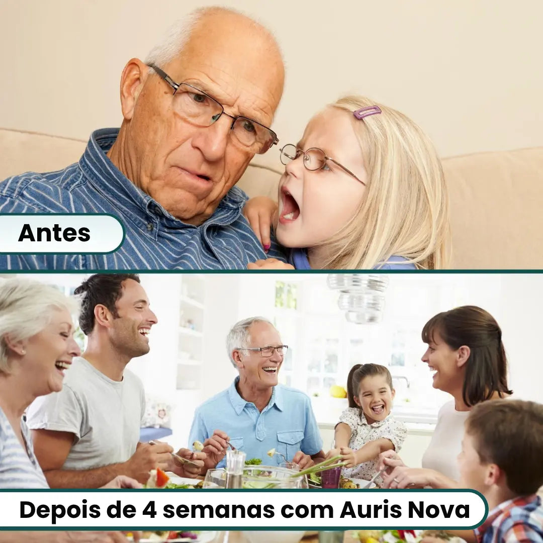 Auris Nova - Recupere a clareza da sua audição – com apenas 20 minutos por dia.